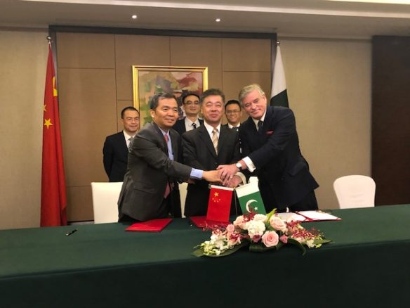 Mr Steed Oracle with Powerchina and Beijing Energy